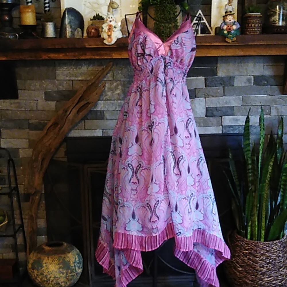 Baby Love Boho Flowy Dress